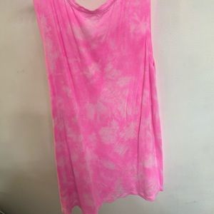 SALE JUSTICE PINK TYE DYE TOP